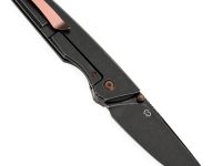 Складной нож Kansept Chimera blackwash сталь S35VN, рукоять Blackwash Titanium