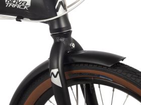 Складной велосипед Novatrack Town 20 Disc, год 2024, цвет Черный