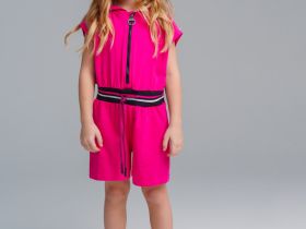 Панама текстильная для девочек