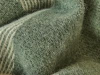 Плед Striscia calda, зеленый