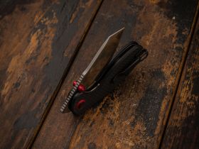 Складной нож CJRB Maileah, сталь AR-RPM9, рукоять Black G10