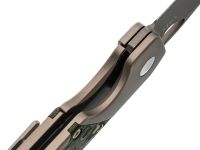 Складной нож Kizer Mini Militaw, сталь S45VN, рукоять титан/карбон