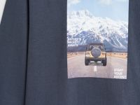 Лонгслив с принтом для мальчиков, Синий