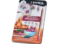 Набор карандашей акварельных Lyra "Rembrandt" 12 цв в метал кор