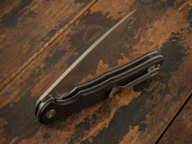 Складной нож CJRB Briar, сталь D2, рукоять G10, Black