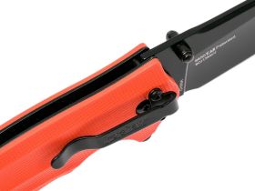 Складной нож Kershaw Barricade, сталь 8Cr13MoV, рукоять GFN, оранжевый