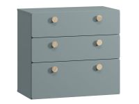 Комод детский Арчи 80x75 Серо-зеленый