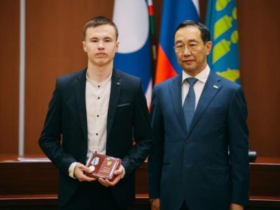 Награжденный медалью «За отвагу» якутянин решил связать жизнь со спасением людей