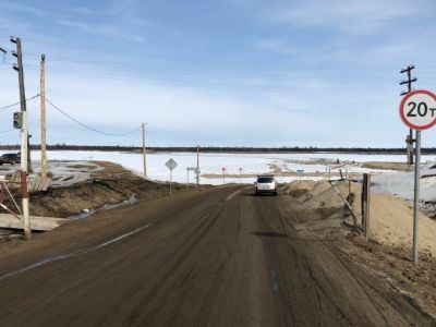 До 20 тонн снизили грузоподъемность ледовых переправ на федеральных автодорогах «Вилюй» и «Колыма»