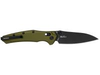 Складной нож Kershaw Bareknuckle DuraLock, сталь MagnaCut, рукоять алюминий, оливковый/черный