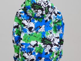 Куртка текстильная с полиуретановым покрытием для мальчиков (ветровка)