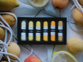 Набор пастели сухой nuance., When Life Gives You Lemons, 6 шт (желтые)