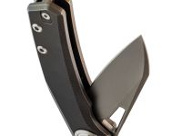 Складной нож Dr.Tech D4281BR, сталь M390, рукоять TC4, бронзовый