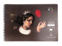 Скетчбук для пастели с калькой Малевичъ "GrafArt" А3 20 л 270 г, ассорти