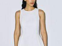 Топ с баской, Белый