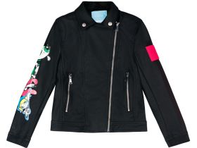 Куртка кожаная для девочек