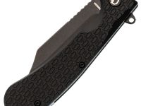 Складной нож Daggerr Powie All Black DL, сталь 8Cr14MoV, рукоять термопластик FRN, черный