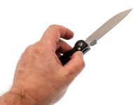 Складной нож Daggerr Dropet DL, сталь 8Cr14MoV, рукоять термопластик FRN, черный