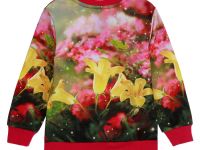 Свитшот из футера для девочки