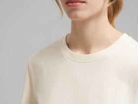 Футболка прямого кроя из джерси