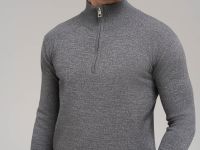 Джемпер прямого кроя из хлопка