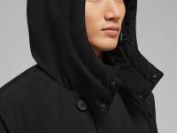 Утепленная куртка с капюшоном