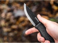Нож с фиксированным клинком Boker Naturenshne MK. I, сталь CPM-3V, рукоять TPE, черный