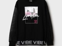 Толстовка трикотажная для девочек