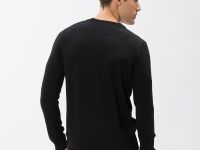 Мужской шерстяной свитер Lacoste с v-образным вырезом