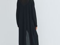 Удлиненный кардиган, Черный