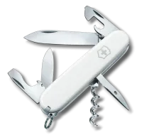Нож перочинный Victorinox Spartan, сталь X55CrMo14, рукоять Cellidor®, белый, 12 функций, 91мм