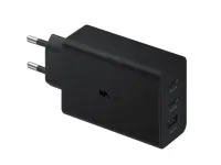 Сетевое зарядное устройство Samsung Super Fast Charger 2хType-C/USB 3.0 /65W (черный)