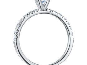 Кольцо из белого золота э4012кц01144400_white