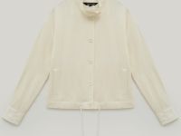 Ветровка с воротником-стойкой