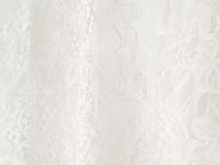 Кружевная блузка с воротником-стойкой, Бежевый