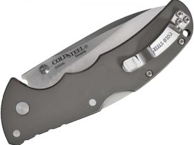 Нож складной Cold Steel Code-4 Spear Point, сталь CPM-S35VN, рукоять алюминий, серый