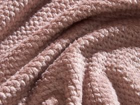 Плед Casella, пудровый