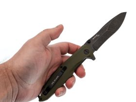 Складной нож Mr.Blade Convair Gen.2 blackwash сталь D2, рукоять Olive G10