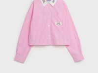 Рубашка текстильная для девочек