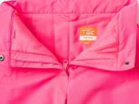 Брюки текстильные с полиуретановым покрытием для девочек