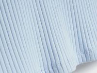 Поло в рубчик для девочек, Голубой