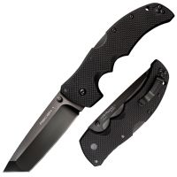 Складной тактический нож Cold Steel Recon 1 Tanto, сталь CPM-S35VN, рукоять G10, черный
