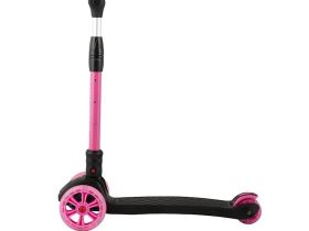 Самокат  Maxiscoo Junior Delux (с лыжами), цвет Зеленый