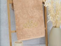 Полотенце махровое Ricamo, бежевое
