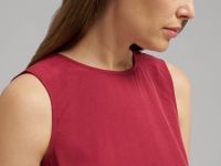 Сарафан А-силуэта из трикотажа со льном