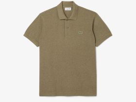 Мужское поло L.12.12 из меланжевой ткани