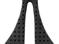 Седло Bjorn Setka (черный / карбон 143 мм)