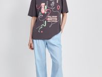 Футболка с абстрактным принтом