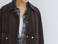 Замшевая куртка, Коричневый