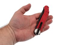 Складной нож Перемен Мысь BW, сталь 8Cr14MoV, рукоять FRN, красный